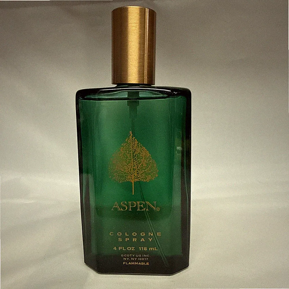 Aspen Cologne Spray for Men 4.0 fl oz NWOB Classic Masculine Fragrance Collector