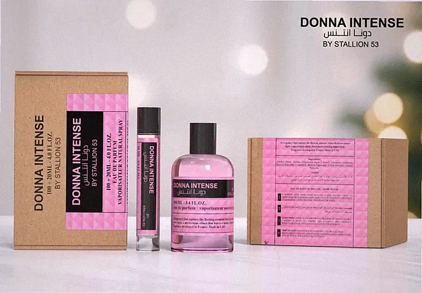 Donna Intense by Stallion 53 Eau de Parfum Spray Gift Set- FREE SHIPPING