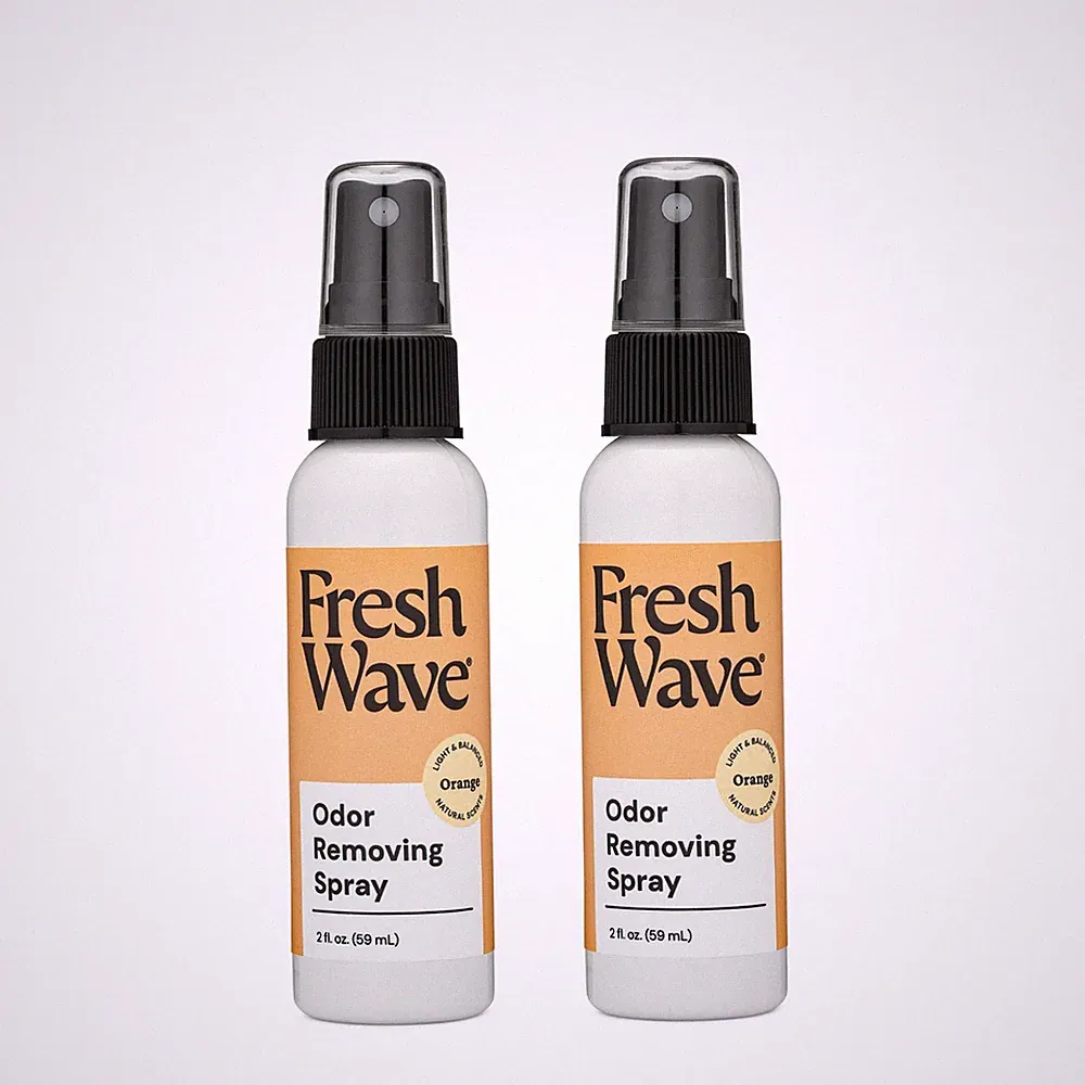 Orange Scent Odor Eliminator Spray & Air Freshener, 2 fl. oz. Travel Size (Pa...