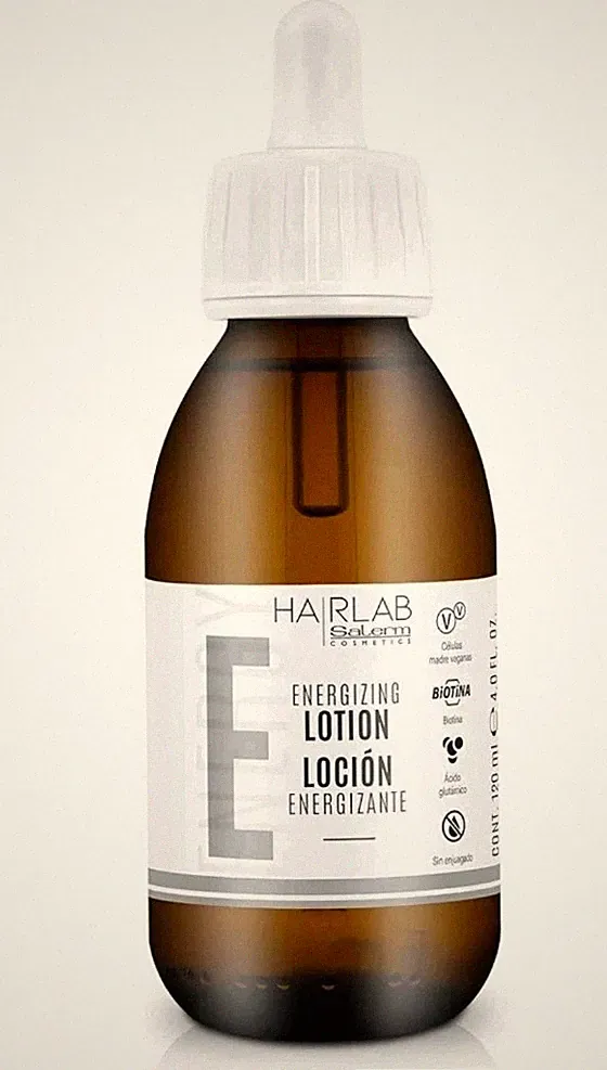 Salerm Hairlab Energizing Lotion Clinically Tested Hair Strengthener, 4.0 Fl. Oz